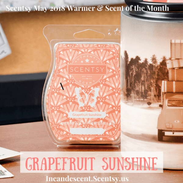 GRAPEFRUIT SUNSHINE SCENTSY SCENT CIRCLE