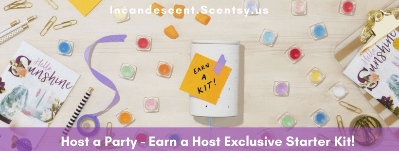 SCENTSY PARTY HOSTS CAN NOW EARN A STARTER KIT!