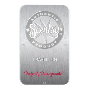 Perfectly Pomegranate Scentsy Travel Tin