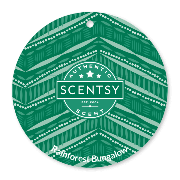 RAINFOREST BUNGALOW SCENTSY SCENT CIRCLE