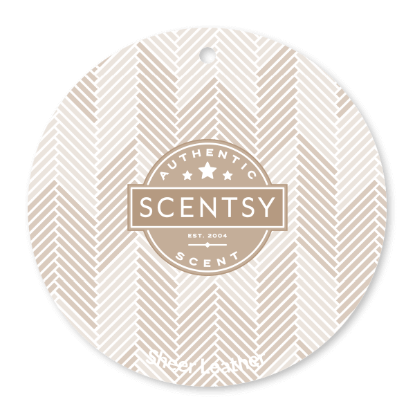 SHEER LEATHER SCENTSY SCENT CIRCLE