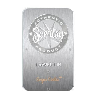 SUGAR COOKIE SCENTSY TRAVEL TIN