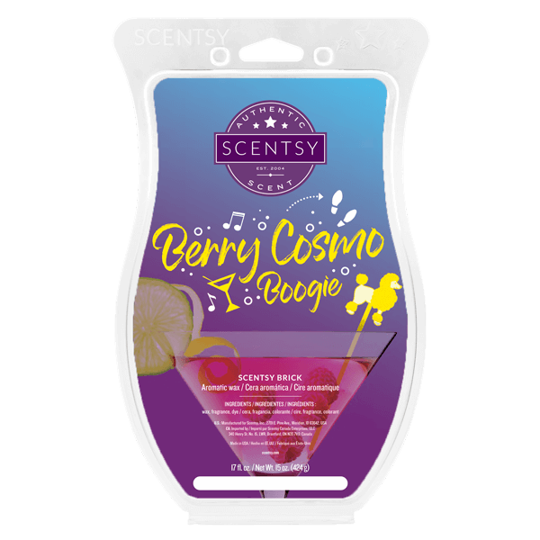 BERRY COSMO BOOGIE SCENTSY BRICK