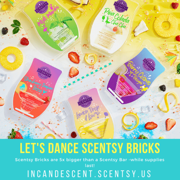 LEMON DROP IT LOW SCENTSY BRICK