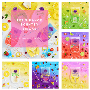 NEW! SCENTSY BRICKS - LET'S DANCE SCENTSY 2018 BRICK COLLECTION