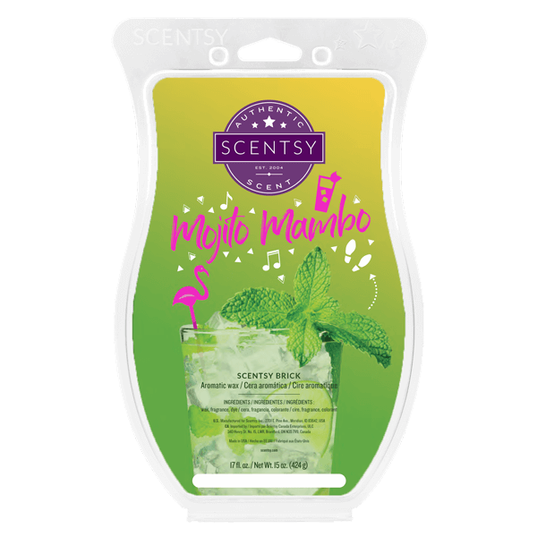 MOJITO MAMBO SCENTSY BRICK