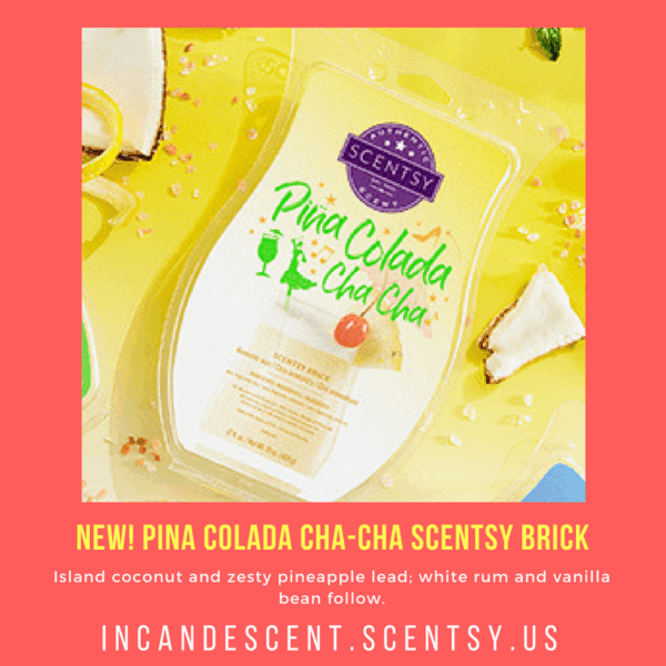 PINA COLADA CHA-CHA SCENTSY BRICK