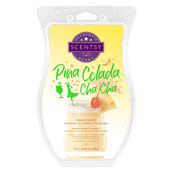 PINA COLADA CHA-CHA SCENTSY BRICK