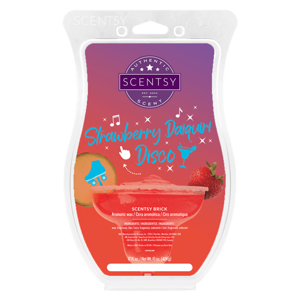 STRAWBERRY DAIQUIRI DISCO SCENTSY BRICK