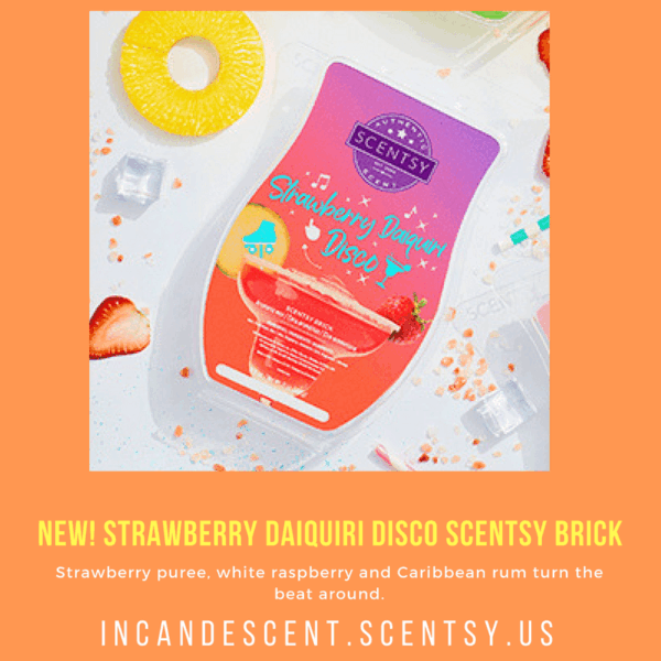 STRAWBERRY DAIQUIRI DISCO SCENTSY BRICK