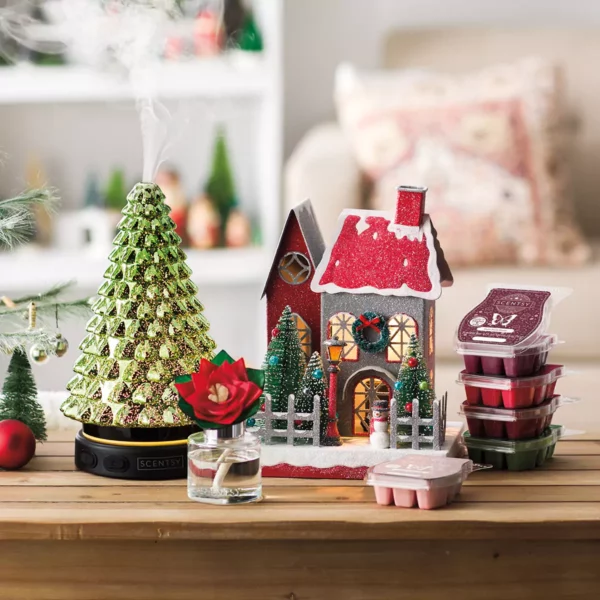 Snowed In House Scentsy Warmer | Christmas Cottage