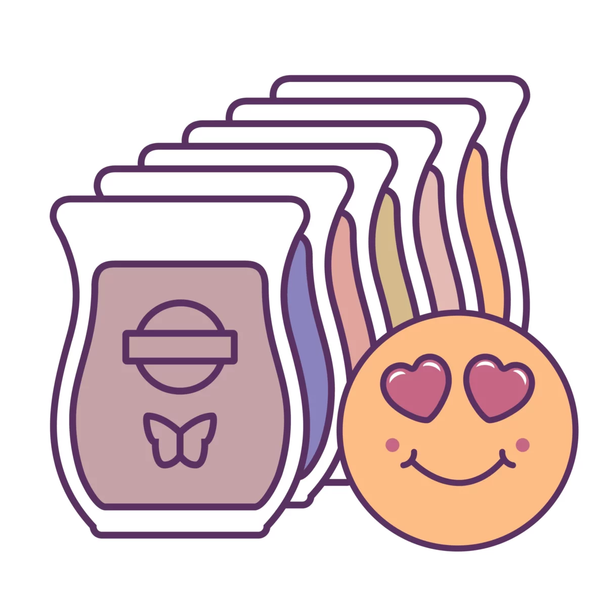All the Heart Eyes Scentsy 6-Bar Bundle