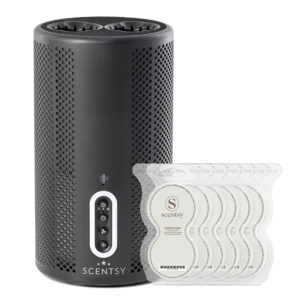 Scentsy Air Purifier - Black with 3 FREE Pods