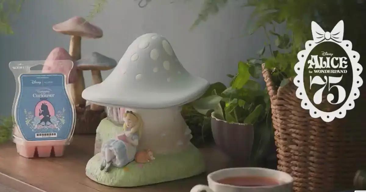 Scentsy X Disney Alice In Wonderland 75Th Anniversary Collection Arriving On October 19, 2026 Scentsy Alice in Wonderland Collection