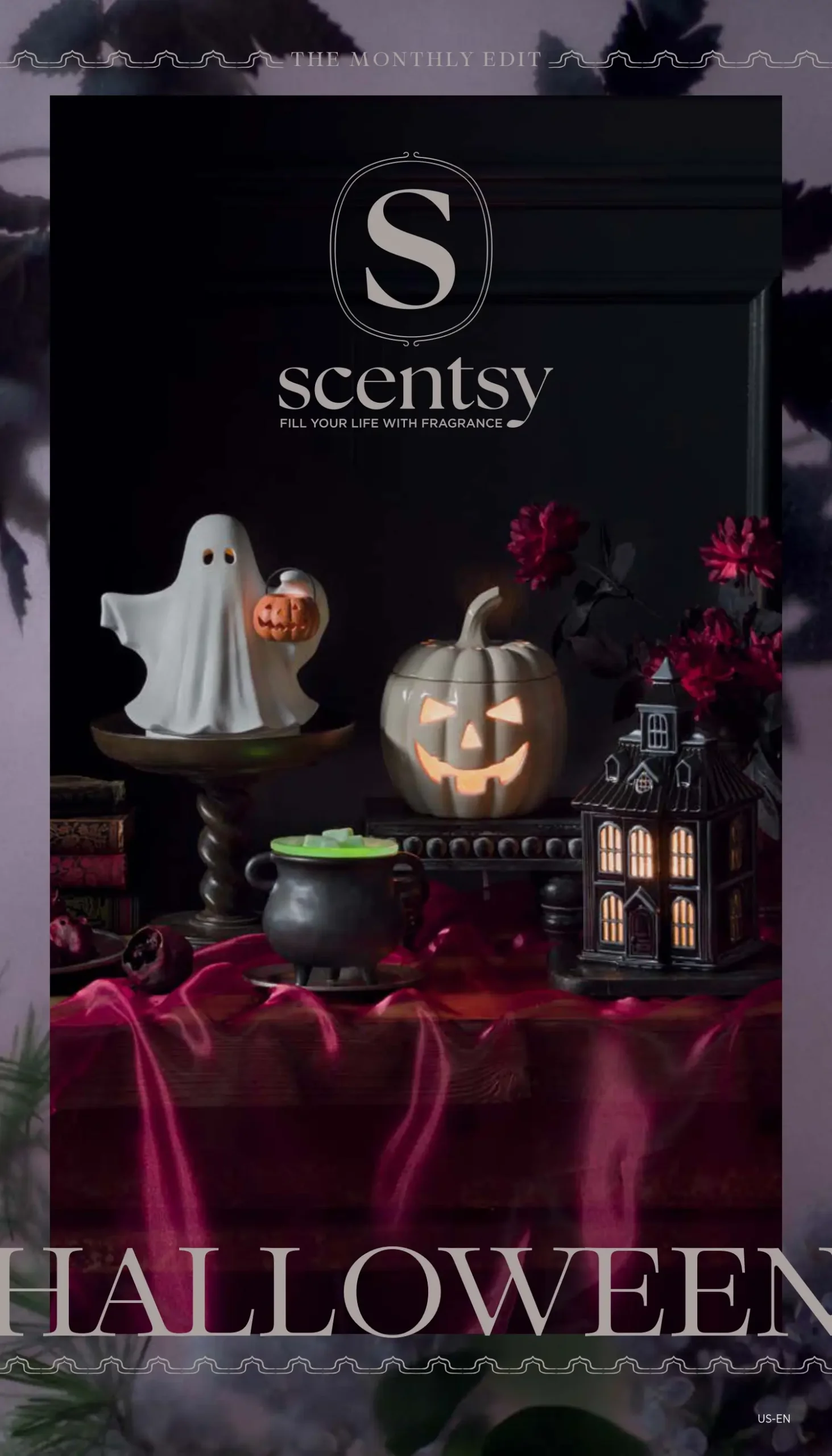 Scentsy September 2026 Monthly Edit: Halloween Collection Warmer &Amp; Scents Scentsy September 2026 Monthly Edit: Halloween Collection Warmer & Scents