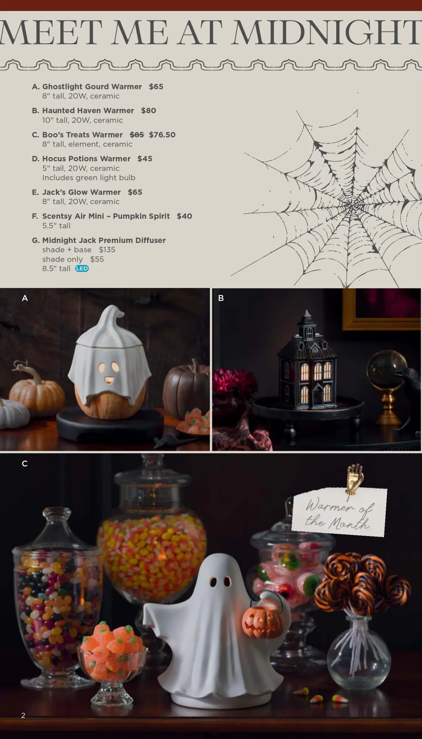 Scentsy September 2026 Monthly Edit: Halloween Collection Warmer &Amp; Scents Scentsy September 2026 Monthly Edit: Halloween Collection Warmer & Scents