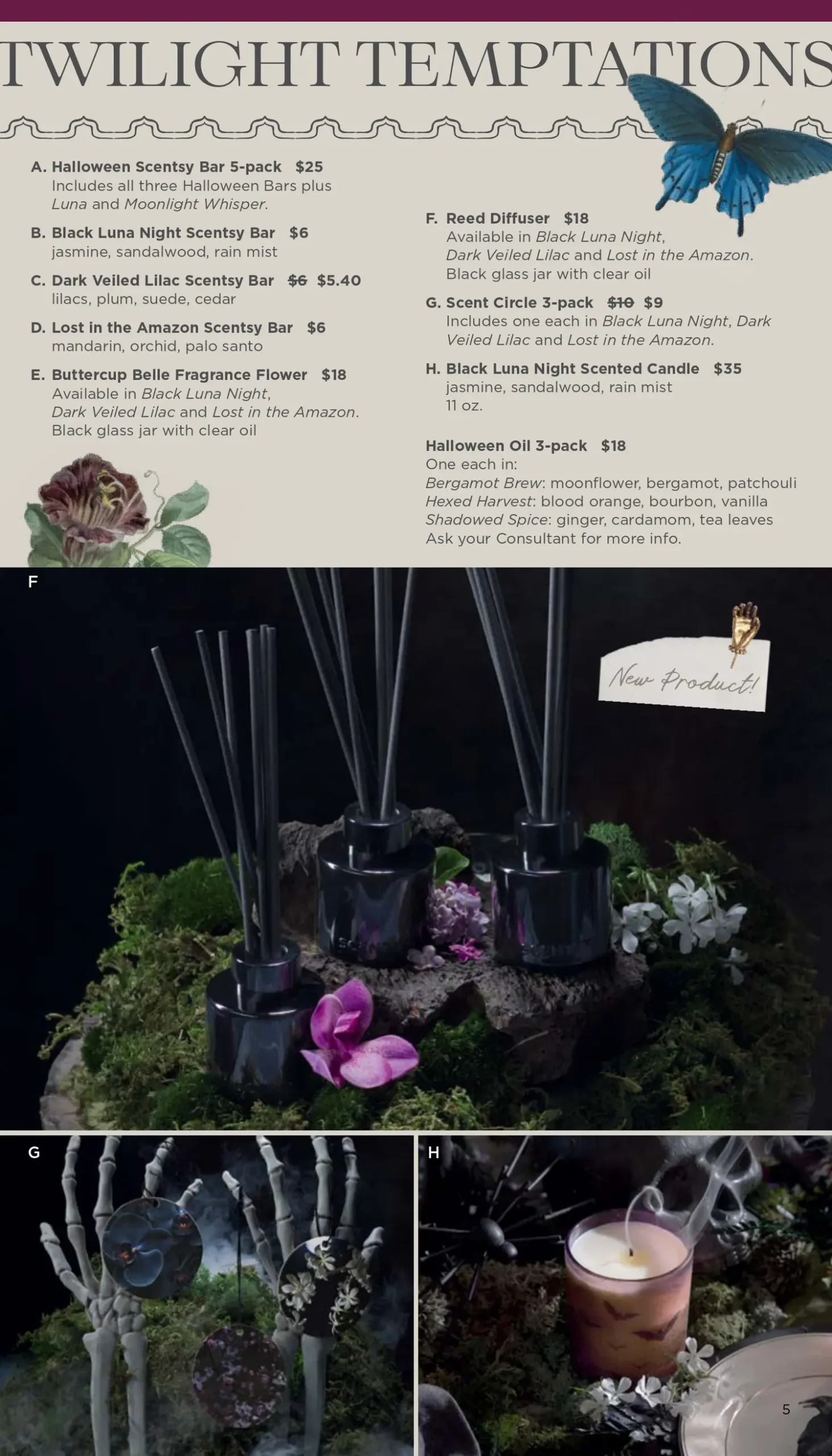Scentsy September 2026 Monthly Edit: Halloween Collection Warmer &Amp; Scents Scentsy September 2026 Monthly Edit: Halloween Collection Warmer & Scents