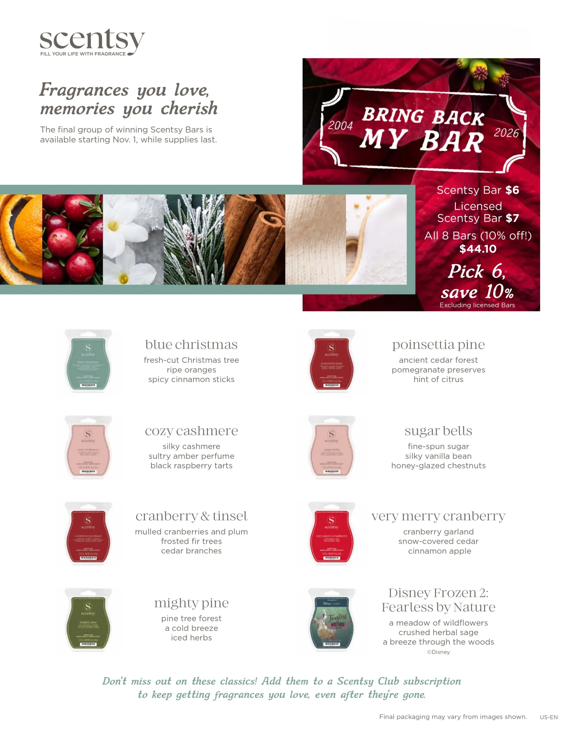 Scentsy Bring Back My Bar Winners Return September–November 2026 Scentsy Bring Back My Bar Winners Return September–November 2026