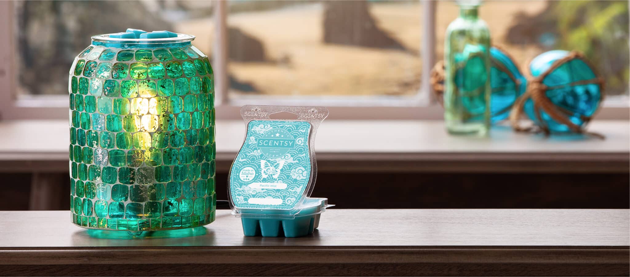 Scentsy June 2023 Warmer & Scent Of The Month On The Seashore