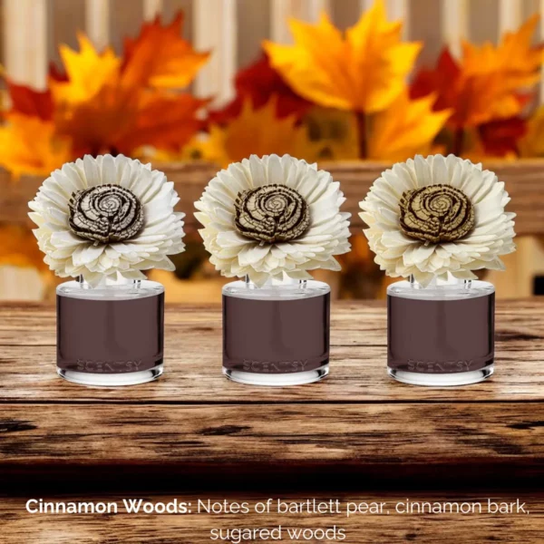 Cinnamon Woods Sunflower Scentsy Fragrance Flower