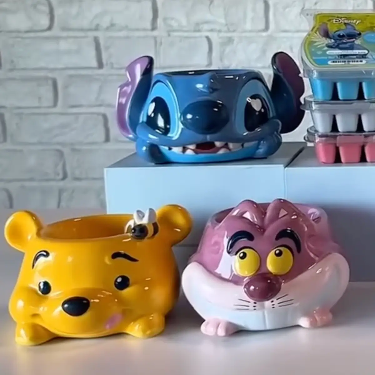 Scentsy Disney Character Warmers: Stitch, Winnie the Pooh, Cheshire Cat | Shop 6/23