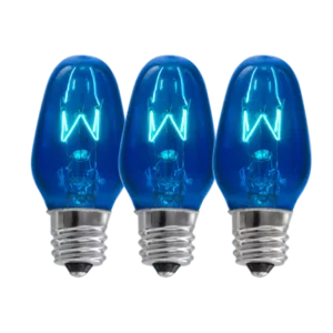 15 Watt Scentsy Light Bulbs Blue - 3 Pack
