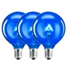 25 Watt Scentsy Light Bulbs Blue - 3 Pack