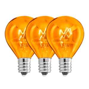 20 Watt Scentsy Light Bulbs Orange - 3 Pack