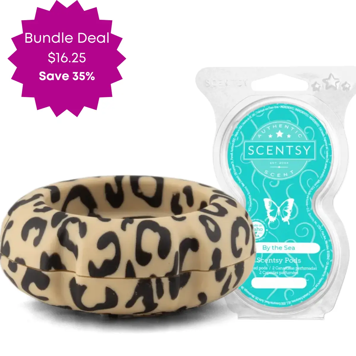 Cheetah Wildside Scentsy Mini Fan Bundle