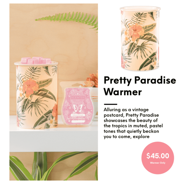 PRETTY IN PARADISE SCENTSY WARMER