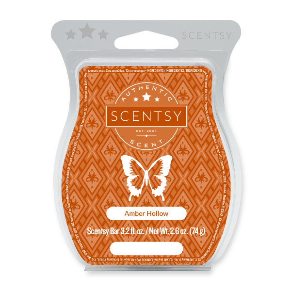 50760R1BarLabelAmberHollow600x600 Amber Hollow Scentsy Bar