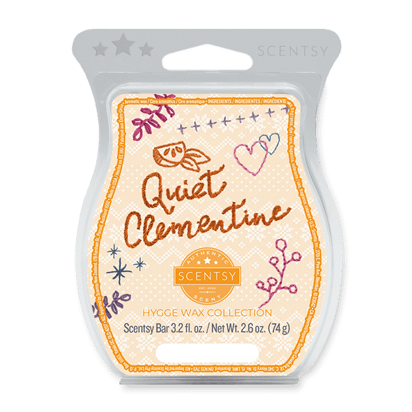 QUIET CLEMENTINE SCENTSY BAR