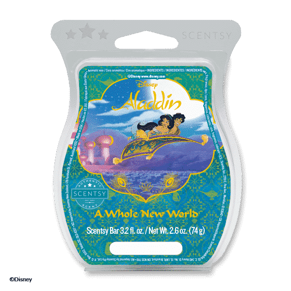 54978R1Barlabelawholenewworld600X600 A WHOLE NEW WORLD SCENTSY BAR