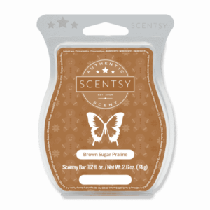 BROWN PRALINE SUGAR SCENTSY BAR