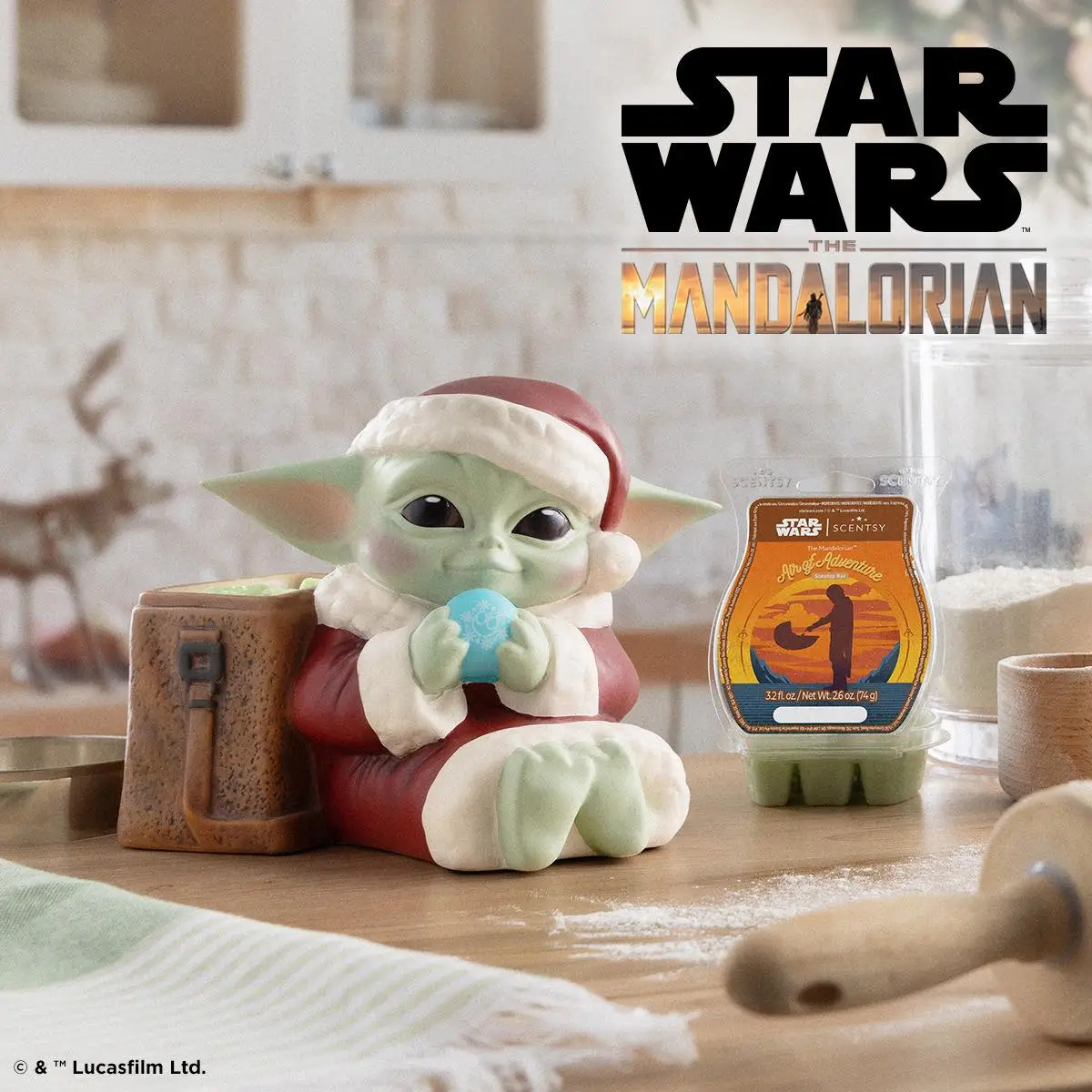 Scentsy Grogu Holiday Warmer Star Wars The Mandalorian – Shop December 1