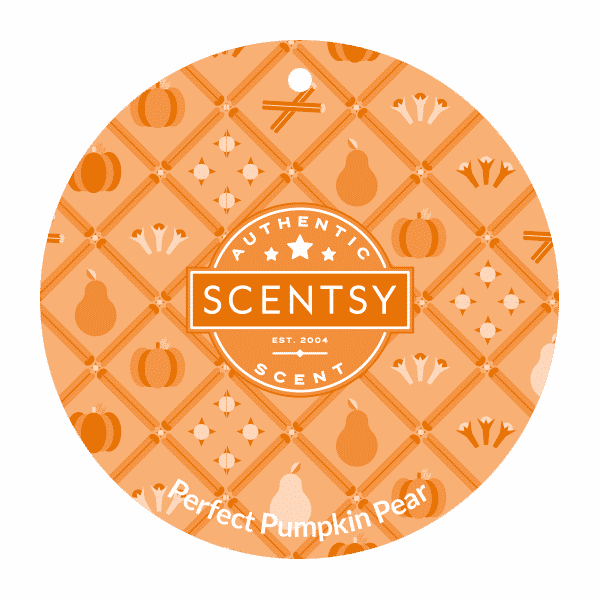 PERFECT PUMPKIN PEAR SCENTSY SCENT CIRCLE