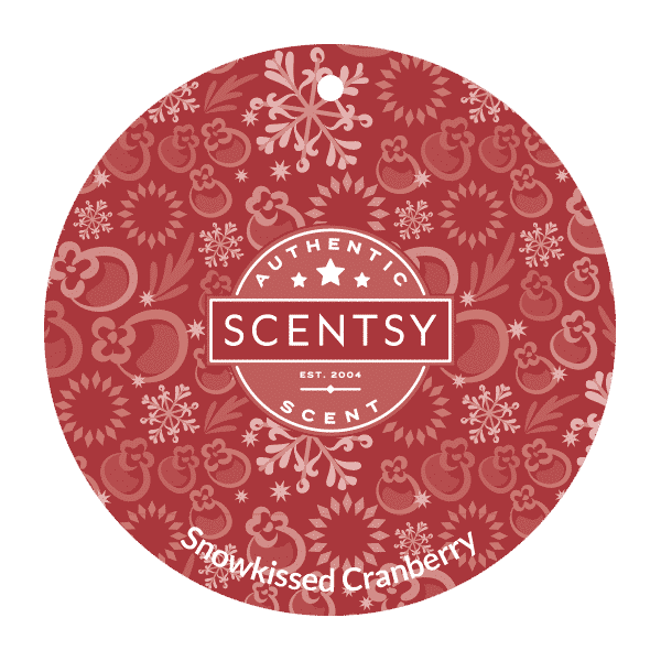 SNOWKISSED CRANBERRY SCENTSY SCENT CIRCLE