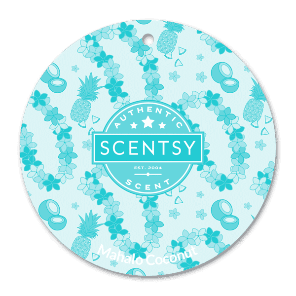 MAHALO COCONUT SCENTSY SCENT CIRCLE