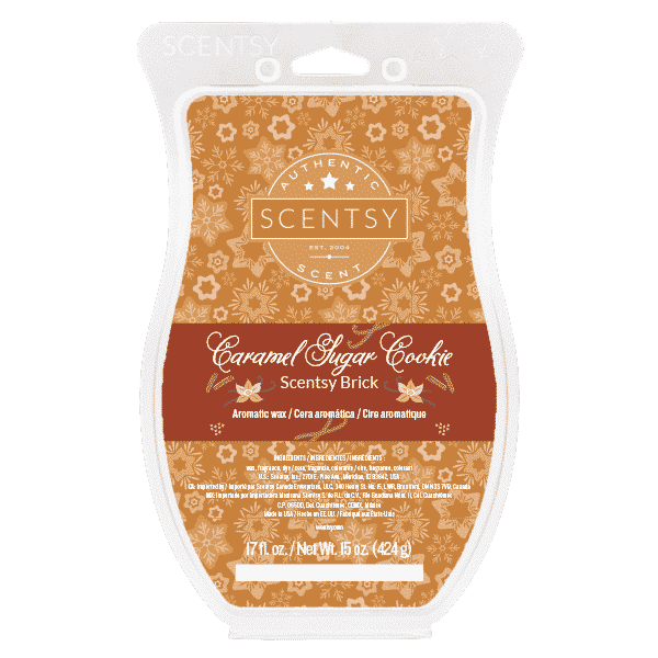New Caramel Sugar Cookie Scentsy Brick Scentsy Holiday 19 Bricks Shop Scentsy Incandescent Scentsy Us