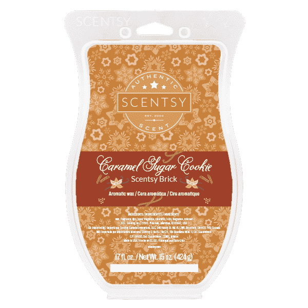 CARAMEL SUGAR COOKIE SCENTSY BRICK