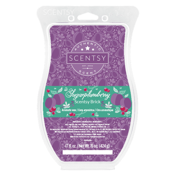 SUGAR PLUM BERRY SCENTSY BRICK