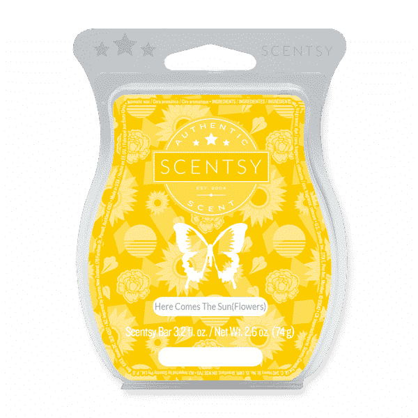 HERE COMES THE SUNFLOWERS SCENTSY BAR