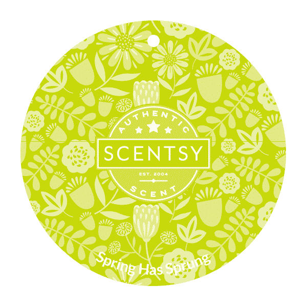 SPRING HAS SPRUNG SCENTSY SCENT CIRCLE