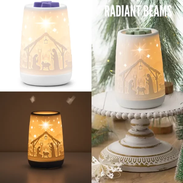 Radiant Beams Nativity Scentsy Warmer