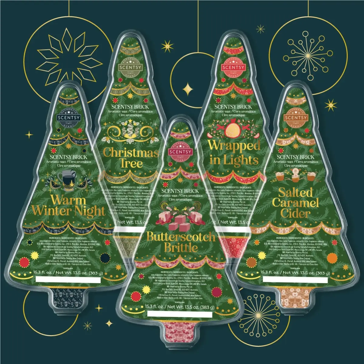 Scentsy 2024 Holiday Bricks
