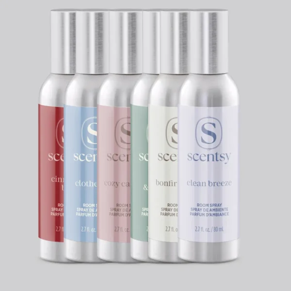 6 Scentsy Room Sprays – Save 10%