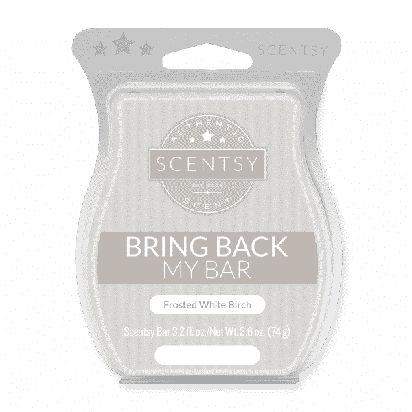 FROSTED WHITE BIRCH SCENTSY BAR