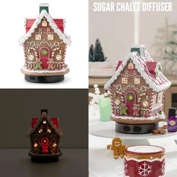 Sugar Chalet Gingerbread House Scentsy Diffuser
