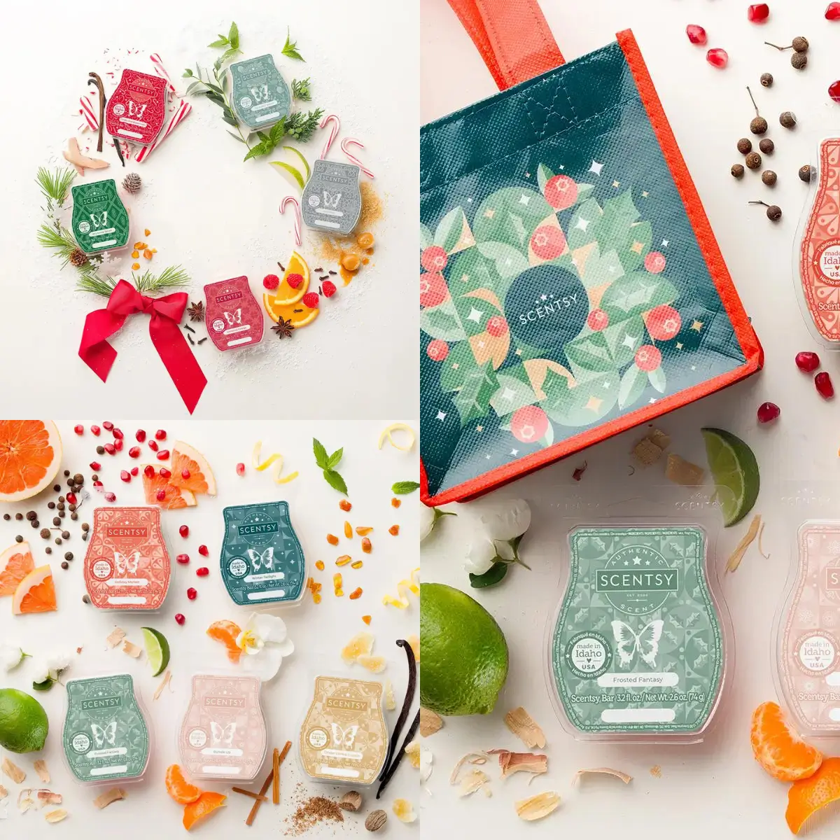Scentsy Holiday 2024 Wax Bar Collection