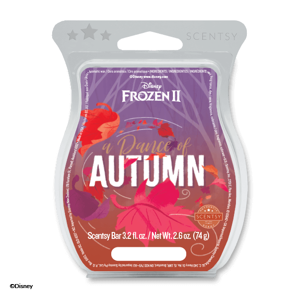 A DANCE OF AUTUMN FROZEN 2 SCENTSY BAR